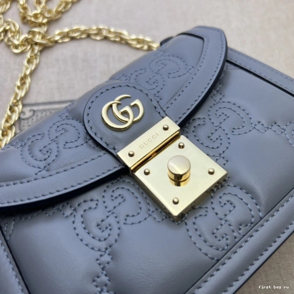 First bag ru HANDLE TOP MATELASSÉ BAG GG SMALL GUCCI 0721